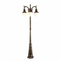 садово-парковый светильник arte lamp vienna a1317pa-3bn в Магнитогорске