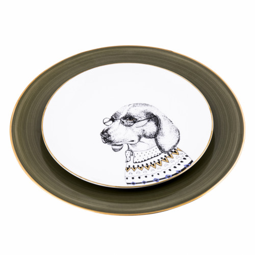 комплект тарелок ученый пес в Магнитогорске