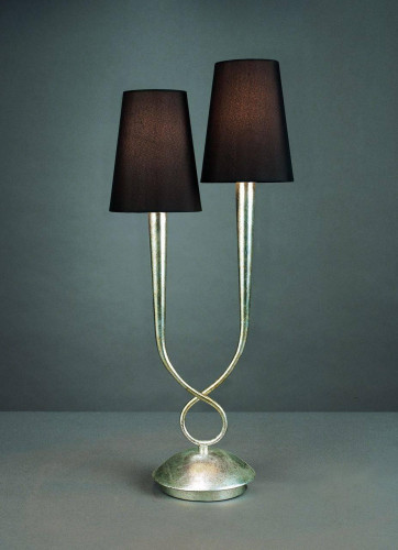 настольная лампа mantra paola painted silver 3536 в Магнитогорске