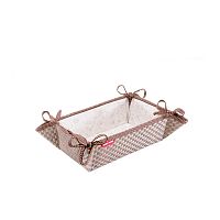 хлебница casy home, 20х13х7 см, коричневая в Магнитогорске