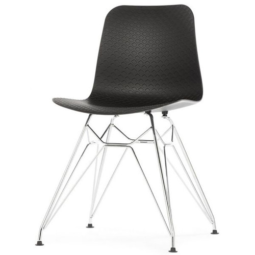 стул eiffel (eames style) черный в Магнитогорске