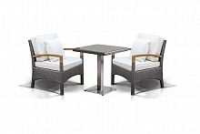 обеденная группа виньоло на 2 персоны серо-коричневая в Магнитогорске