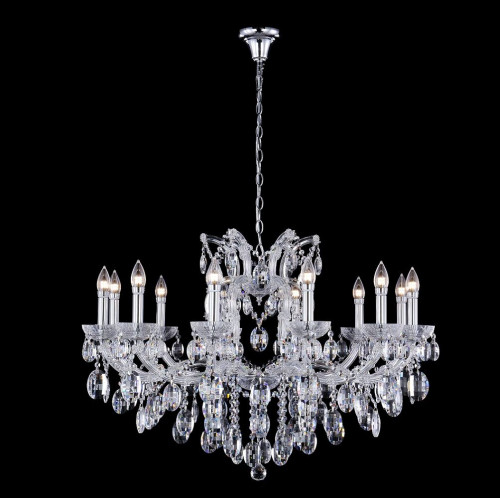 подвесная люстра crystal lux hollywood sp12 chrome в Магнитогорске