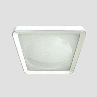 потолочный светодиодный светильник ambrella light orbital crystal sand fs1216 wh/wh 72w+29w d500*500 в Магнитогорске