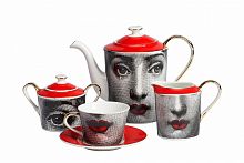 чайный сервиз faces пьеро форназетти red в Магнитогорске