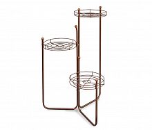 подставка для цветов kaskad 2 b медь коричневая в Магнитогорске