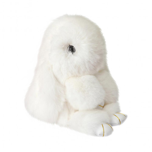 меховой зайка брелок белый в Магнитогорске
