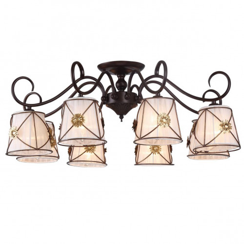 потолочная люстра arte lamp 72 a5495pl-8br в Магнитогорске