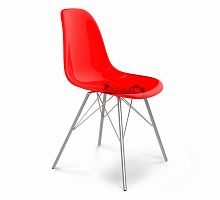 стул dsr красный s37 (eames style) в Магнитогорске