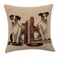 подушка с джек-рассел терьерами bookends jack russell в Магнитогорске