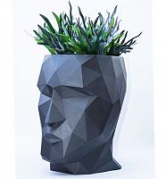 кашпо adan матовое синее 70см от vondom в Магнитогорске