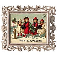 картина «с новым годом!» в раме «соланж», версия 6 в Магнитогорске