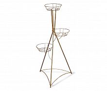 подставка для цветов kolonna 3 бронза в Магнитогорске