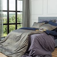 комплект постельного белья decoflux сатин 1.5 спальный twist dark в Магнитогорске