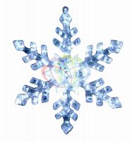 светодиодная фигура снежинка большая 63см в Магнитогорске