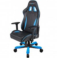 кресло геймерское dxracer king ks57 черно-синее в Магнитогорске