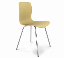 стул dsr бежевый s33 (eames style) в Магнитогорске