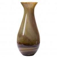 ваза стеклянная (желто-коричневая) 37*16.5 в Магнитогорске