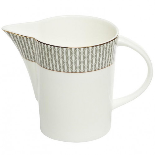 молочник 250мл серый орнамент в Магнитогорске