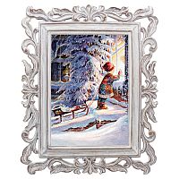 картина «с новым годом!» в фоторамке «агата», версия 13 в Магнитогорске