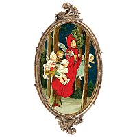 картина на холсте «с новым годом!» в раме «эстелла», версия 3 в Магнитогорске