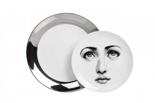 комплект тарелок пьеро форназетти silver faces в Магнитогорске