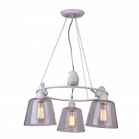 подвесная люстра arte lamp passero a4289lm-3wh в Магнитогорске