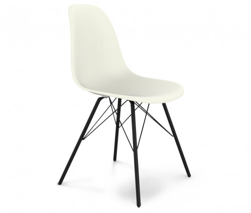 стул dsr белый s37 (eames style) в Магнитогорске