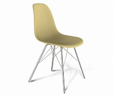 стул dsr бежевый s37 (eames style) в Магнитогорске