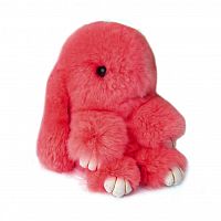 меховой зайка брелок розовый в Магнитогорске