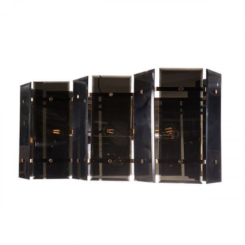 люстра colorgloss чёрная, золото в Магнитогорске