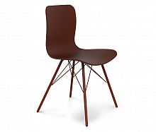 стул dsr коричневый s40 (eames style) в Магнитогорске