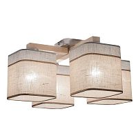 потолочная люстра tk lighting 1918 nadia white 4 в Магнитогорске