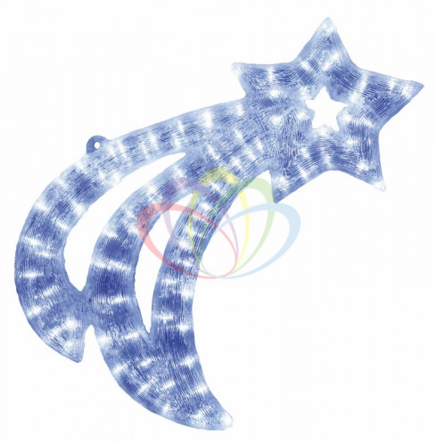 светодиодная фигура летящая звездочка 62см в Магнитогорске