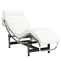 кушетка chaise longue белая в Магнитогорске