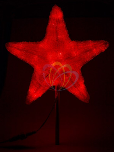 светодиодная фигура звезда красная в Магнитогорске