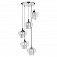 дизайнерская подвесная люстра spot light cordia 1192528 хром в Магнитогорске