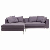 диван charles sofa угловой фиолетовый в Магнитогорске