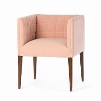 кресло penelope dining chair розовое в Магнитогорске