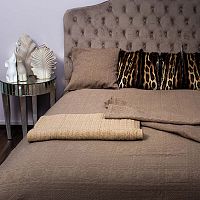 покрывало natalie на двуспальную кровать кофе в Магнитогорске