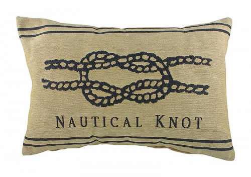 подушка с морским узлом nautical knot natural в Магнитогорске