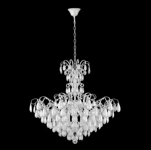 подвесная люстра crystal lux sevilia sp9 silver в Магнитогорске