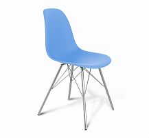 стул dsr голубой s37 (eames style) в Магнитогорске