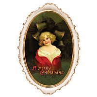 картина на холсте «с новым годом!» в раме «сандрин», версия 7 в Магнитогорске