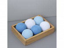 тайская гирлянда thai бело-сине-голубая, питание от сети в Магнитогорске