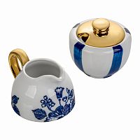 набор из молочника и сахарницы в морском стиле узоры в Магнитогорске