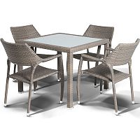 обеденная группа сардиния на 4 персоны серая в Магнитогорске