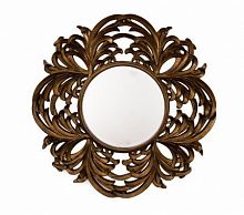 зеркало круглое большое в резной раме round leaf в Магнитогорске