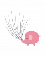 постер pink elephant а4 в Магнитогорске