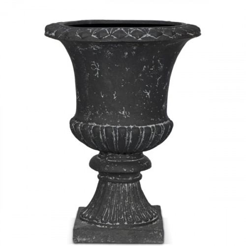 тулон, уличная ваза 70*70*93, чёрное серебро в Магнитогорске